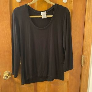 Ladies long sleeve large top
